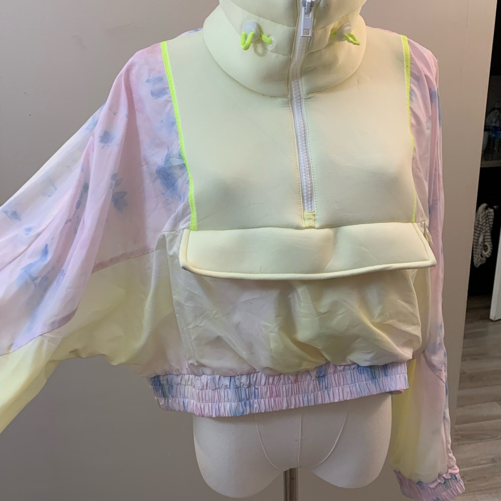 Zara Cream and Pastel Jacket